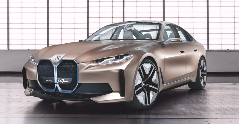 BMW Electric Concept i4 intended for production in 2021